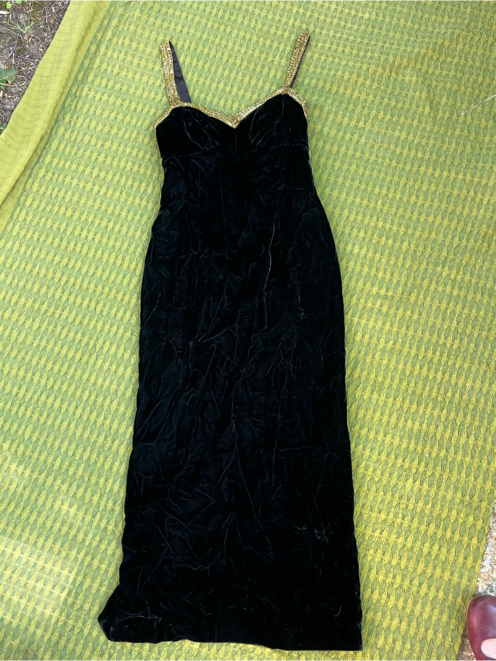 Mignon Black Satin Lined Garment Label